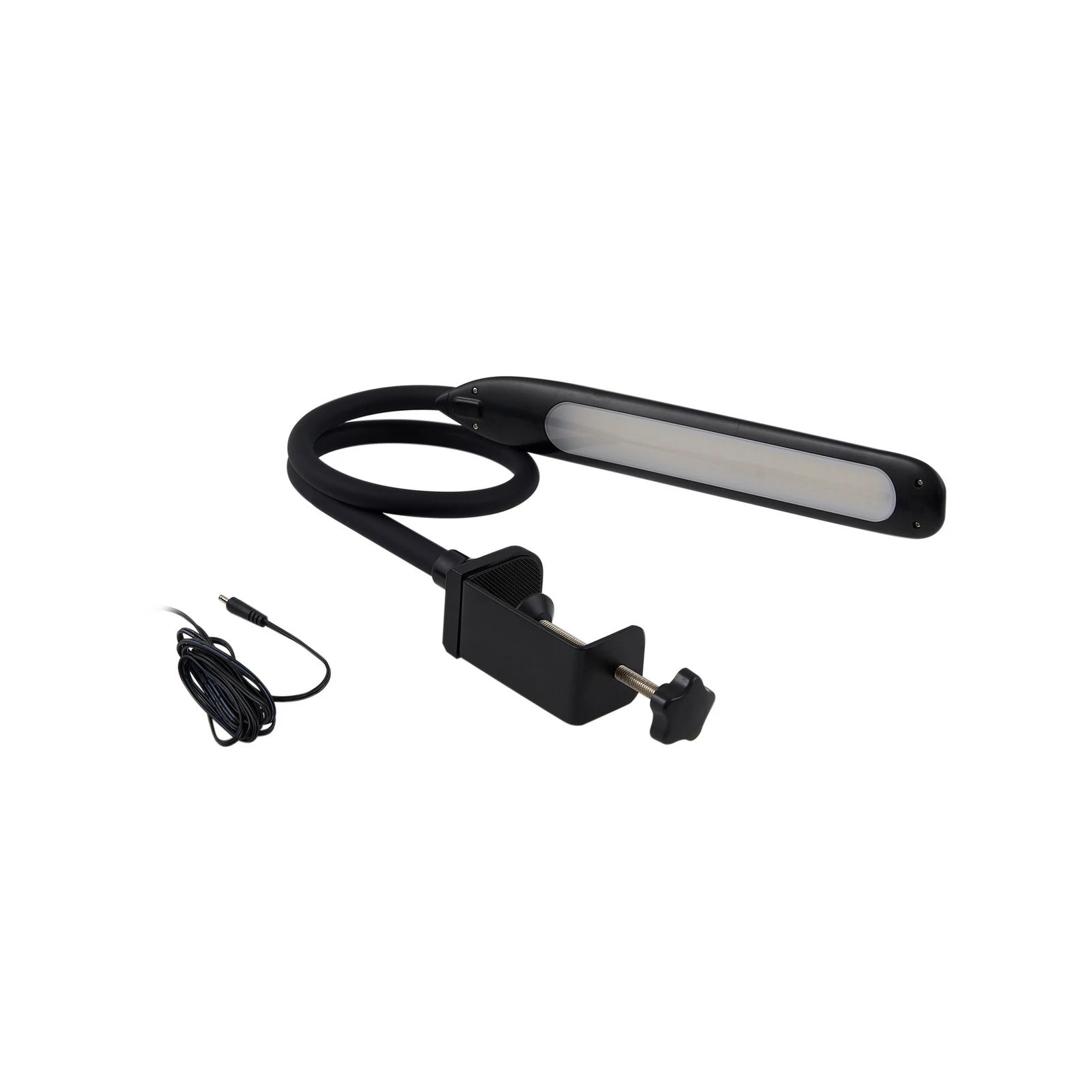 Lindby LED klambrilamp Nilay, kõrgus 70 cm, CCT, kodukontor
