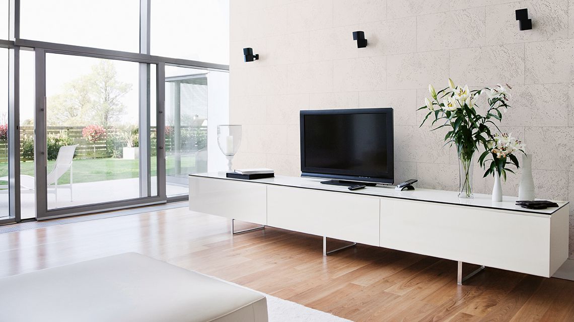 Dekoratiivne korgist seinakate FLORES WHITE 3x300x600mm