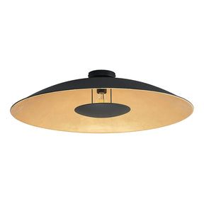 Lindby laevalgusti Narisara, Ø 80 cm, E27, must-kuldne